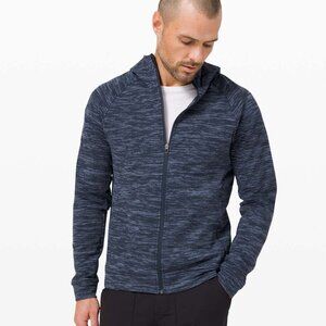 Lululemon | City Sweat Full Zip Hoodie |  Navy Jacquard | M